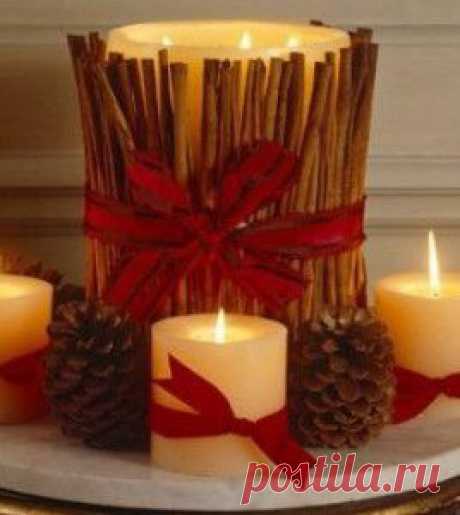 Свечи в интерьере. декор свечей. | Креативные идеи - для дома, для сада, вязание, шитье, описание моделей