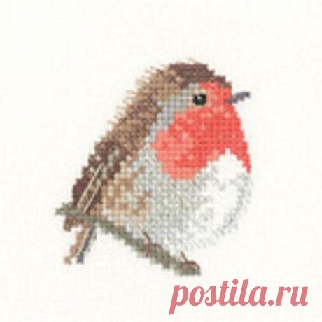 Heritage Little Friends Cross Stitch Kit- ROBIN | eBay