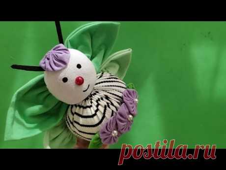 БАБОЧКА ИЗ ФУКСИКО / Украшение / йо-йо