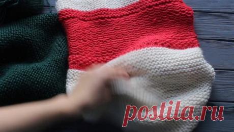 ТЁПЛЫЙ СНУД ТРУБА СПИЦАМИ