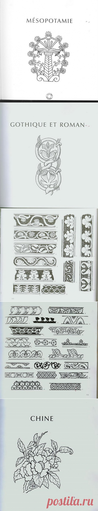 Книга с большим количеством шаблонов узоров.