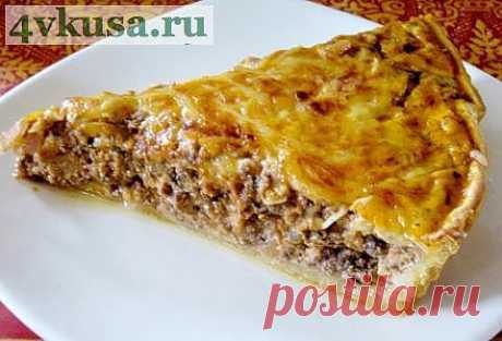 Пирог с мясом | 4vkusa.ru