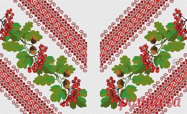Узор для рушника - Вышивка