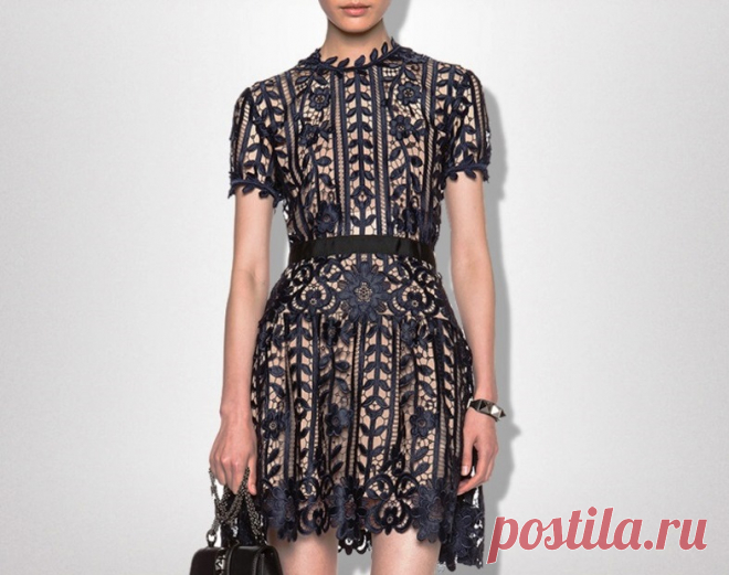 All Over Lace with Open Back Dress - La Bong Petite