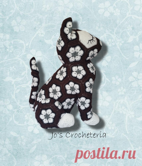 Ravelry: Luna the African Flower Cat pattern by JOs Crocheteria