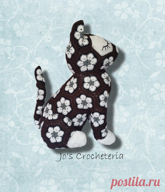 Ravelry: Luna the African Flower Cat pattern by JOs Crocheteria