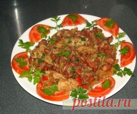 Лобио из красной фасоли - пошаговый рецепт - блюдо из фасолиКулинарные рецепты