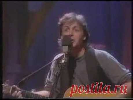 Be Bop A Lula - Paul McCartney (UNPLUGGED)