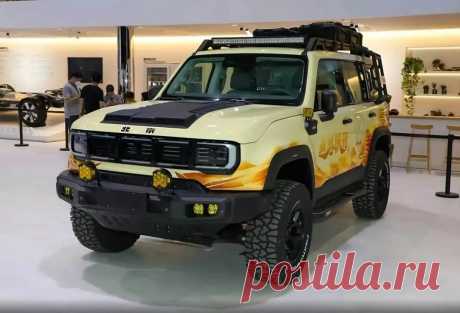 Электрический внедорожник BAIC BJ40e 2025 с запасом хода 1200 км