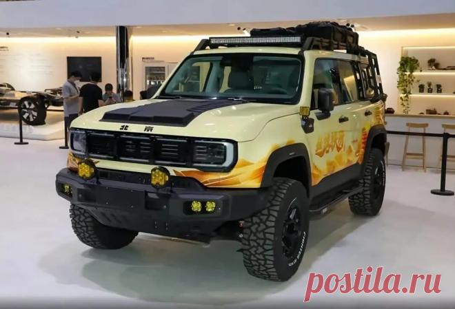Электрический внедорожник BAIC BJ40e 2025 с запасом хода 1200 км