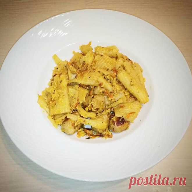 Паста с колбасками в сливочном соусе - Простые рецепты Овкусе.ру