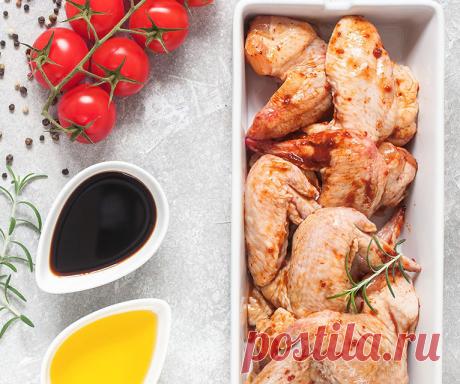 Вкусные маринады для куриных крылышек, BBQ и соево-медовый.