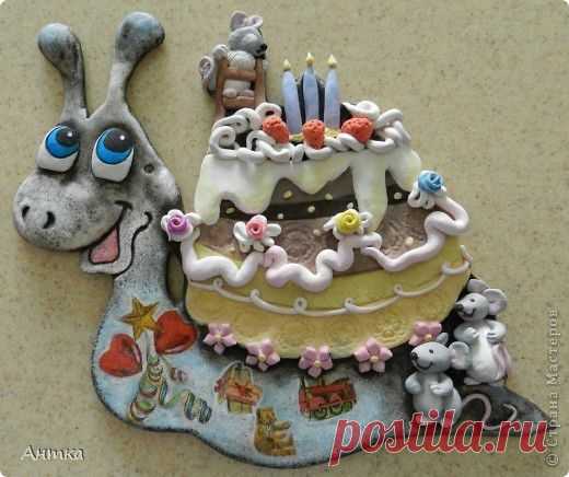 Улитка "Happy Birthday" | Страна Мастеров