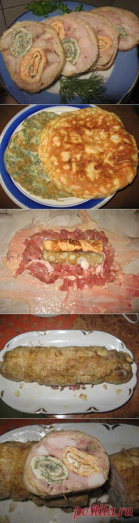 Рулет мясной &quot;Праздничный&quot; по-светински
