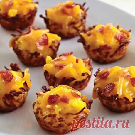 10 крутых блюд, которые можно сделать в форме для кексов - Четыре вкуса - медиаплатформа МирТесен