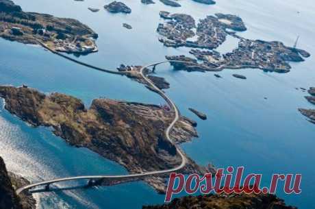 Атлантическая дорога (The Atlantic Ocean Road), Норвегия