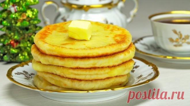 Лепешки с сыром сулугуни. Рецепт от Всегда Вкусно!