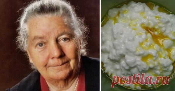 Йоханна Будвиг: «Я открыла это лекарство 60 лет назад! Возьми творог, несколько ложек…»