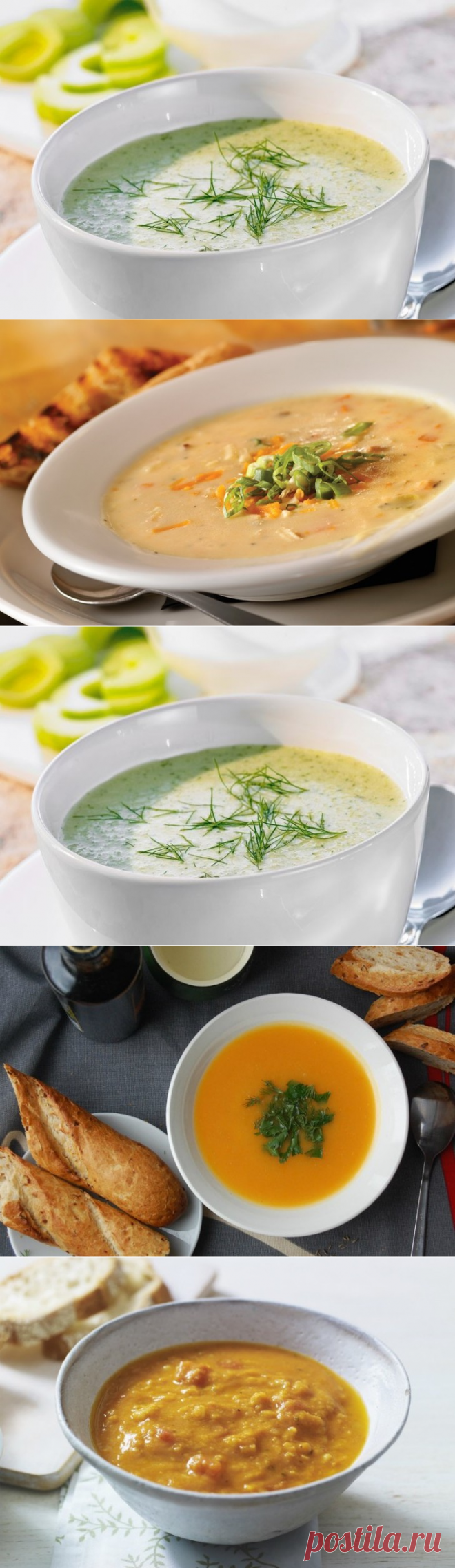 Как готовить вкуснейшие крем-супы