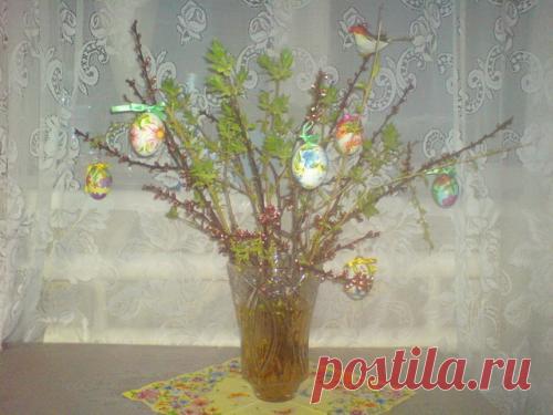 Пасхальный декупаж