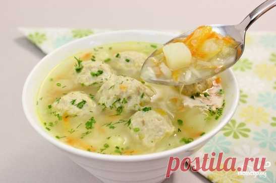 Домашний суп с фрикадельками - пошаговый кулинарный рецепт с фото на Повар.ру