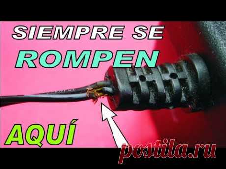 Arreglar cable roto en el peor sitio