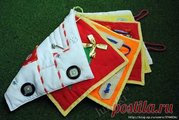 Мягкая книжка своими руками - развивалка для детей / Игрушки для малышей / Лунтики. Развиваем детей. Творчество и игрушки