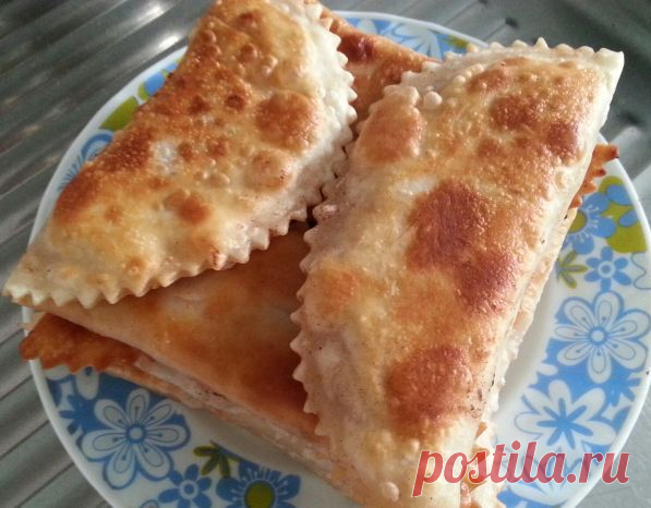 Чебуреки из заварного теста фото рецепт приготовления