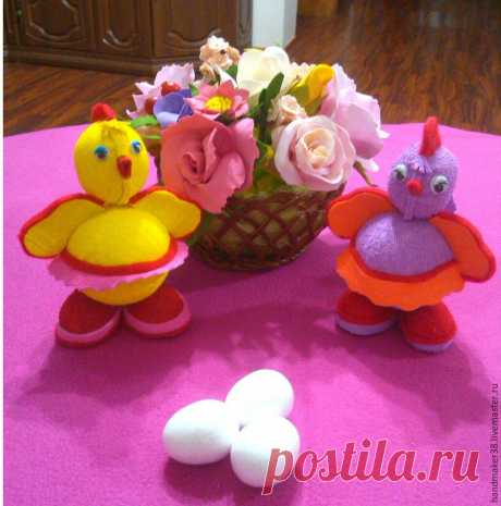 Создаем пасхального цыпленка из фоамирана - Ярмарка Мастеров - ручная работа, handmade