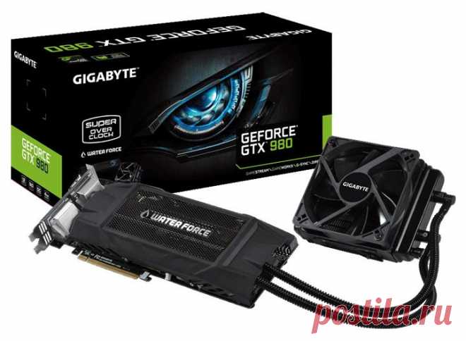 Новости Hardware - Gigabyte оснащает видеокарту GeForce GTX 980 OC системой охлаждения WaterForce | Overclockers.ua