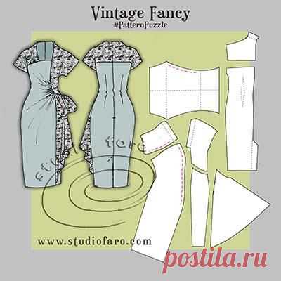 Pattern Puzzle - Vintage Fancy