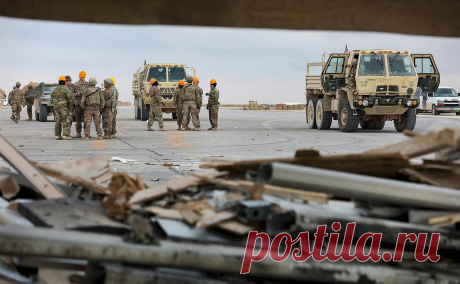 Авиабазу США на западе Ирака обстреляли ракетами. Американская авиабаза Айн аль-Асад на западе Ирака, на которой размещены военные США и других западных стран, подверглась ракетной атаке, сообщает Al-Hadath и Al-Mayadeen со ссылкой на свои источники.