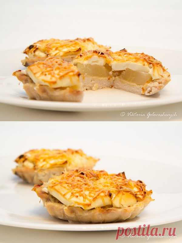 Так Просто! - Тарталетки из курицы с грушей и фетой