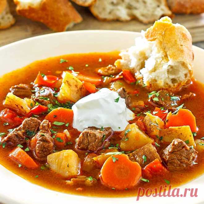 Authentic Hungarian Goulash (Gulyás) A thoroughly authentic Hungarian Goulash recipe with a depth and richness of flavor that will satisfy both body and soul!