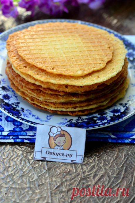 Вафли хрустящие - Простые рецепты Овкусе.ру