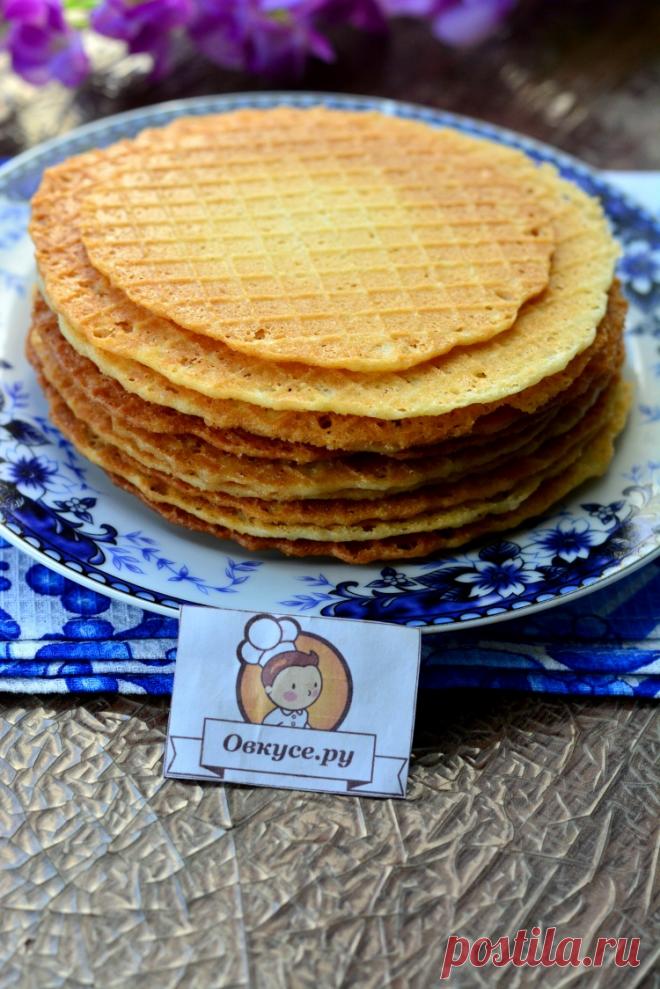 Вафли хрустящие - Простые рецепты Овкусе.ру