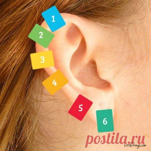 Она прицепила прищепку на ухо. Вы думаете, просто так?