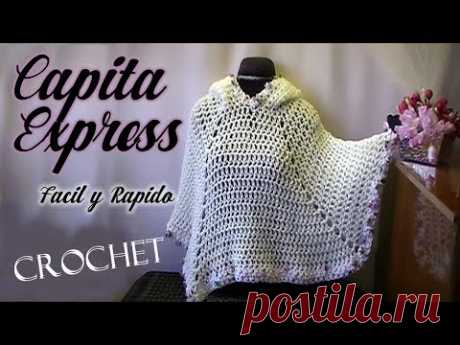 CAPITA EXPRESS - TEJIDA SUPERFACIL Y RAPIDA-CROCHET con poquito estambre