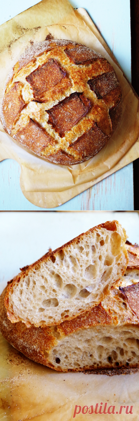 Вермонсткий хлеб/ Vermont Sourdough (Хамельман) - lenkazhestyanka