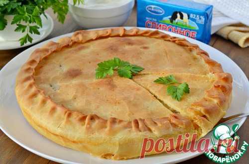 Пирог с картофелем и грибами - кулинарный рецепт