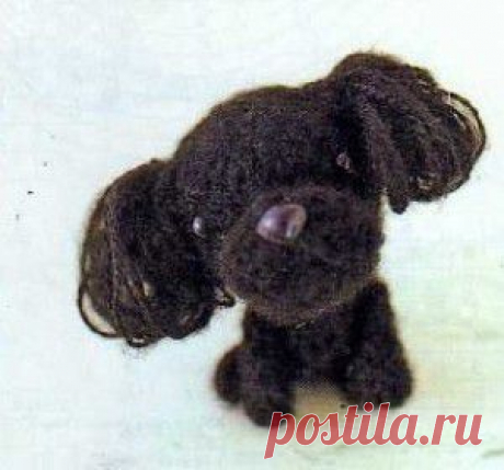 Собачка Пудель – амигуруми | Амигуруми