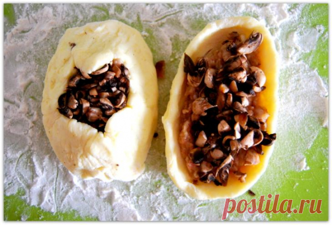 "ПИРОЖКИ" ИЗ КАРТОФЕЛЬНОГО ТЕСТА С МЯСОМ, ОТКРЫТЫЕ*