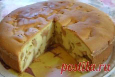 Пышная шарлотка с яблоками - Рецепты кулинарии