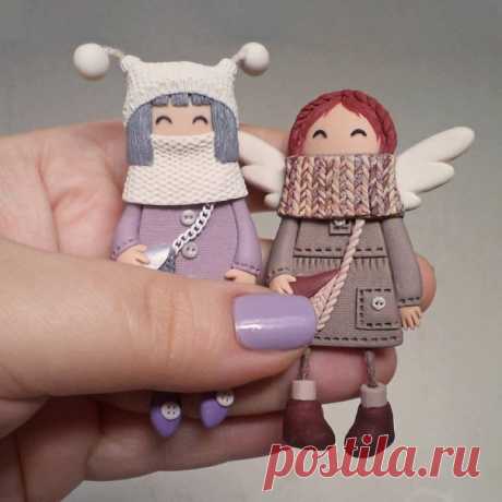 Идеи лепки маленьких забавных феечек — Сделай сам, идеи для творчества - DIY Ideas