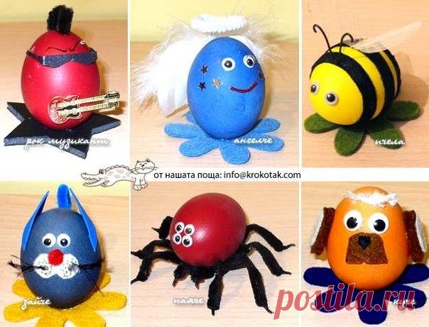 ПОДЕЛКИ ИЗ ЯИЧНОЙ СКОРЛУПЫ