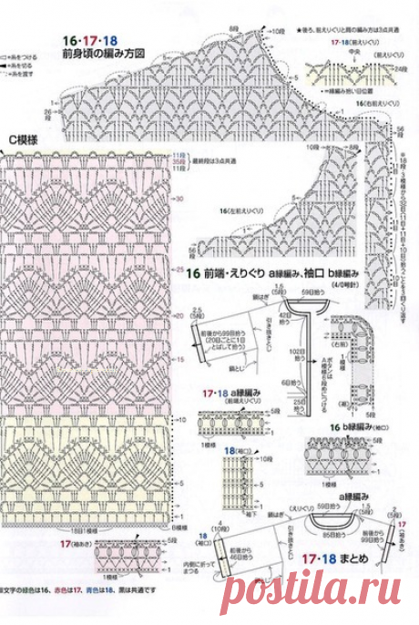 Пуловер, туника, жакет крючком со схемами - Интересные и красивые варианты | Вязание крючком | Дзен