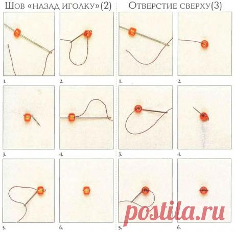 Вышивка бисером -урок1