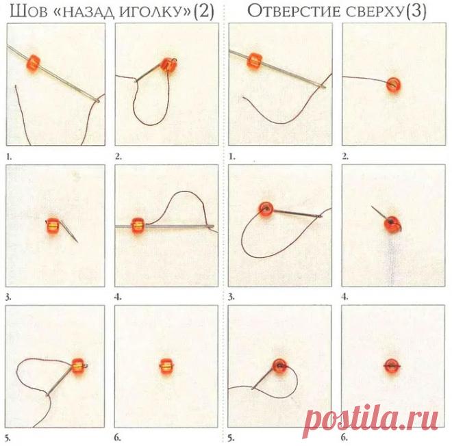 Вышивка бисером -урок1