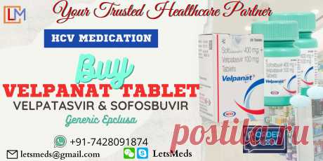 We provide generic medicine at market-leading prices as they are generic in nature but they have same quantity and quality like the brand counterpart. Call +91-7428091874 or Skype/WeChat : LetsMeds for get wholesale price Velpatasvir Sofosbuvir tablet Natco Generic Epclusa to countries including (USA [United States of America], United Kingdom [United Kingdom], United Arab Emirates [United Arab Emirates], Philippines, Malaysia, South Korea, Vietnam, Russia, Indonesia, Singapore, South Africa