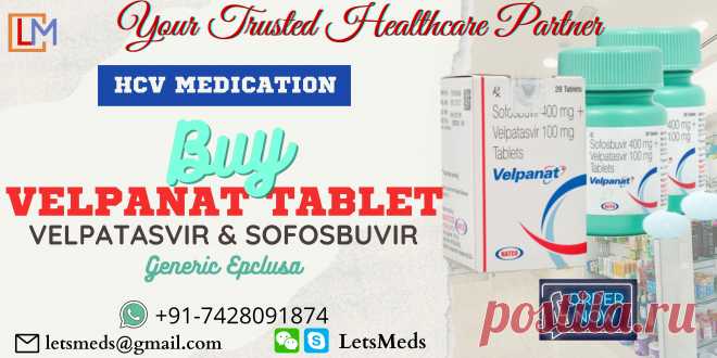We provide generic medicine at market-leading prices as they are generic in nature but they have same quantity and quality like the brand counterpart. Call +91-7428091874 or Skype/WeChat : LetsMeds for get wholesale price Velpatasvir Sofosbuvir tablet Natco Generic Epclusa to countries including (USA [United States of America], United Kingdom [United Kingdom], United Arab Emirates [United Arab Emirates], Philippines, Malaysia, South Korea, Vietnam, Russia, Indonesia, Singapore, South Africa